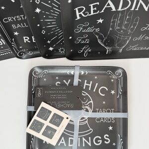 HTF Rachel Zoe Halloween Plates Set of 4 Unique Designs